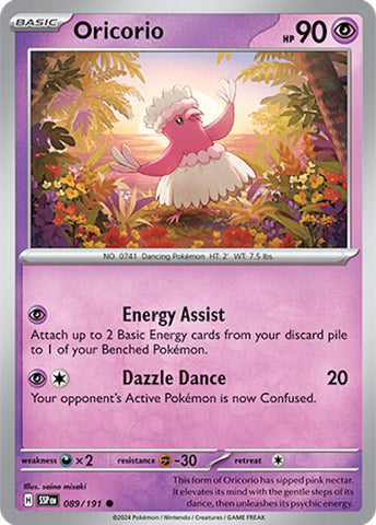 Oricorio (089/191) [Scarlet & Violet: Surging Sparks] - The Mythic Store | 24h Order Processing