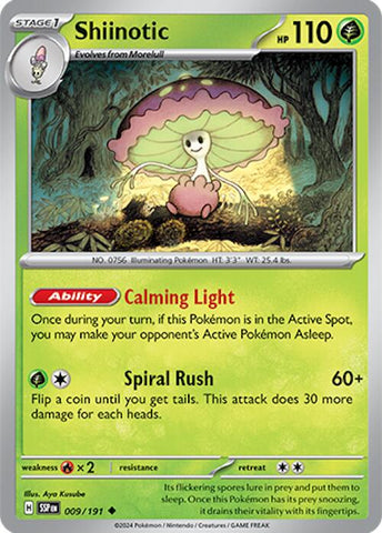 Shiinotic (009/191) [Scarlet & Violet: Surging Sparks] - The Mythic Store | 24h Order Processing