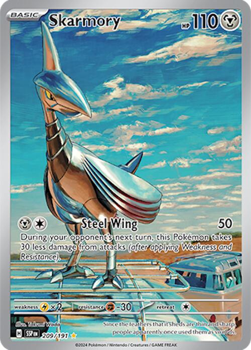 Skarmory (209/191) [Scarlet & Violet: Surging Sparks] - The Mythic Store | 24h Order Processing