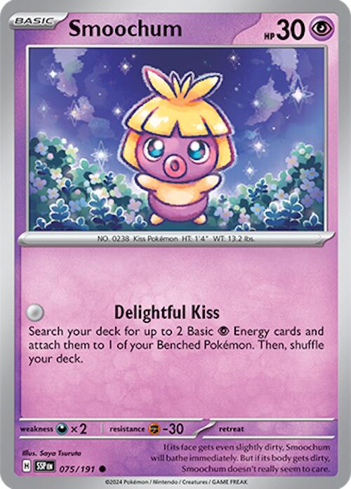Smoochum (075/191) [Scarlet & Violet: Surging Sparks] - The Mythic Store | 24h Order Processing