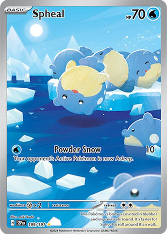 Spheal (199/191) [Scarlet & Violet: Surging Sparks] - The Mythic Store | 24h Order Processing