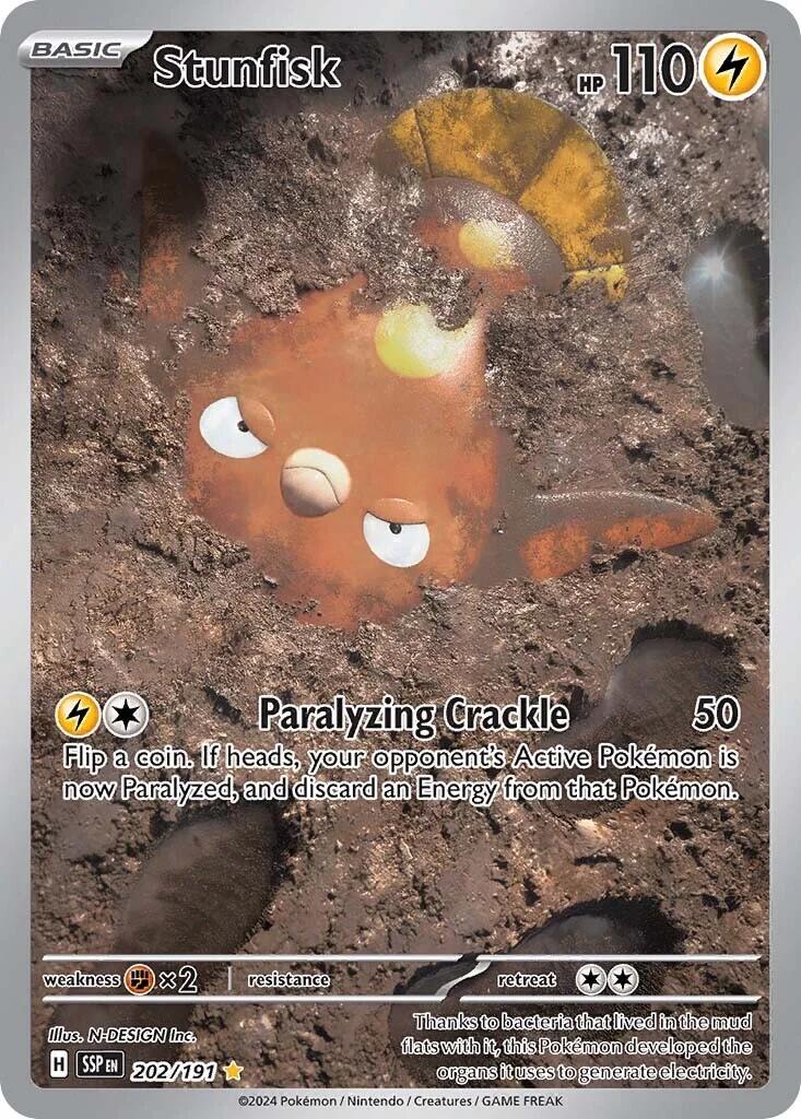 Stunfisk (202/191) [Scarlet & Violet: Surging Sparks] - The Mythic Store | 24h Order Processing