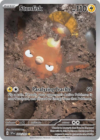 Stunfisk (202/191) [Scarlet & Violet: Surging Sparks] - The Mythic Store | 24h Order Processing