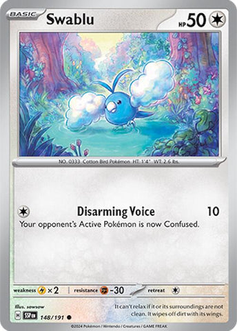 Swablu (148/191) [Scarlet & Violet: Surging Sparks] - The Mythic Store | 24h Order Processing