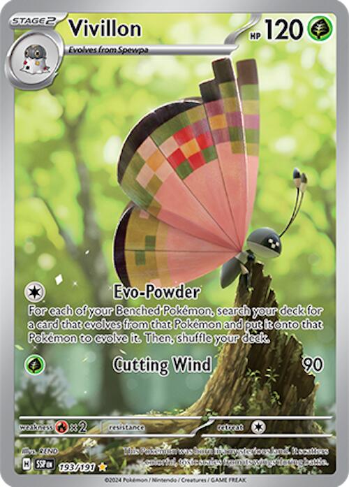 Vivillon (193/191) [Scarlet & Violet: Surging Sparks] - The Mythic Store | 24h Order Processing