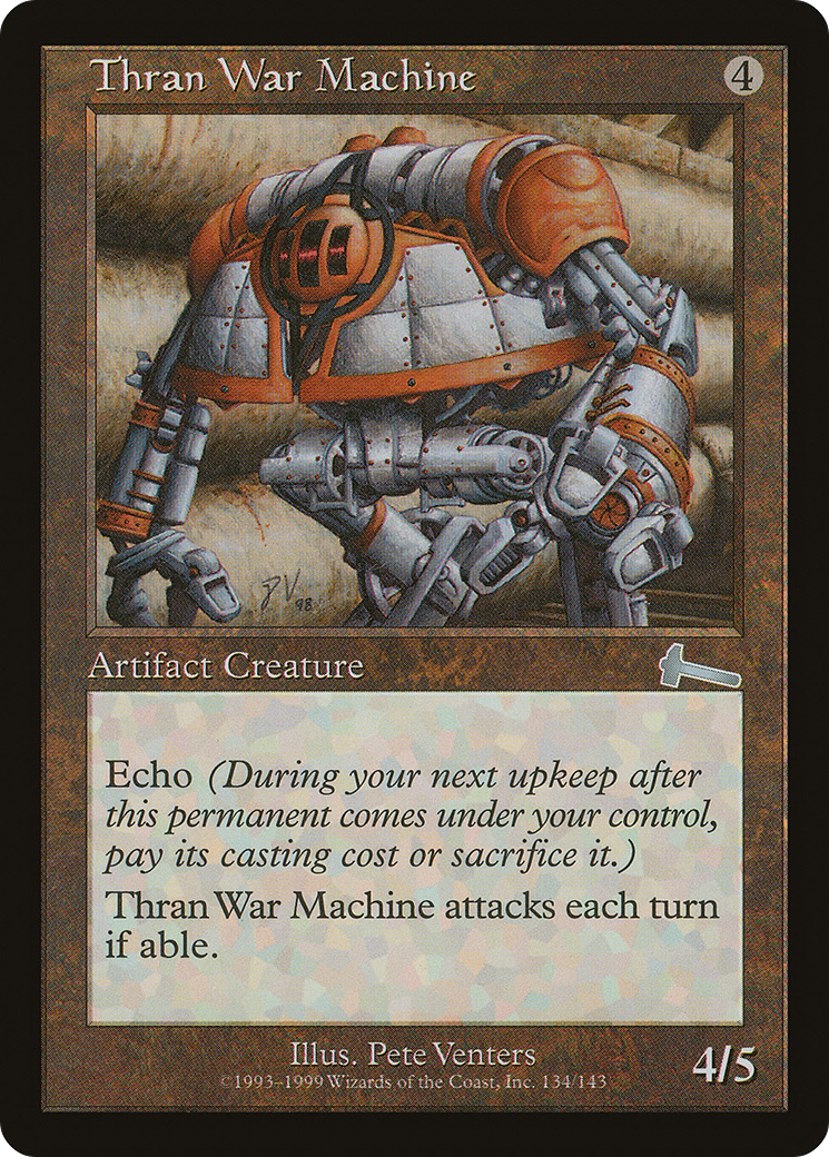 Thran War Machine [Urza's Legacy] - The Mythic Store | 24h Order Processing