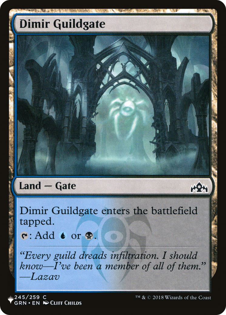 Dimir Guildgate [The List] - The Mythic Store | 24h Order Processing