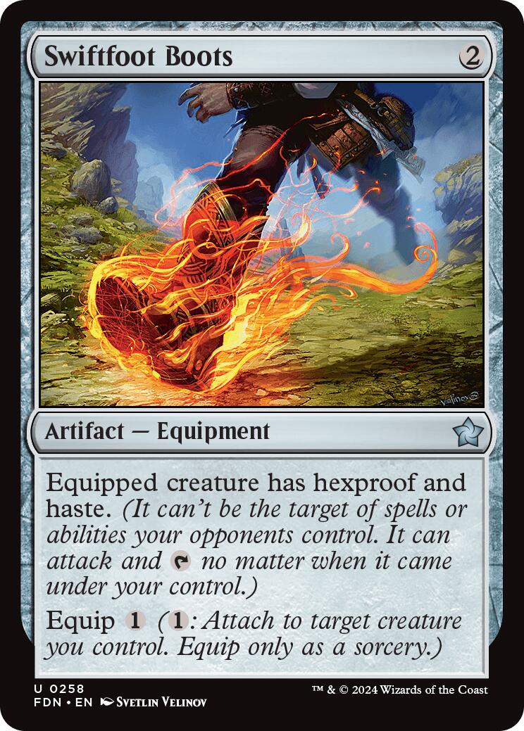 Swiftfoot Boots [Foundations] - The Mythic Store | 24h Order Processing