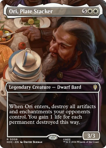Ori, Plate Stacker (Borderless) [The Hobbit: Eternal-Legal] - The Mythic Store | 24h Order Processing