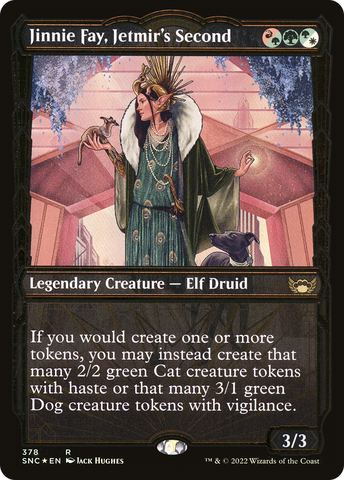 Jinnie Fay, Jetmir's Second (Showcase Golden Age Gilded Foil) [Streets of New Capenna] - The Mythic Store | 24h Order Processing
