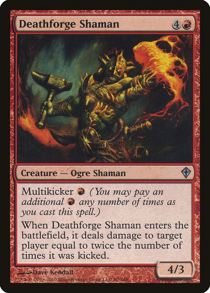Deathforge Shaman [Worldwake] - The Mythic Store | 24h Order Processing