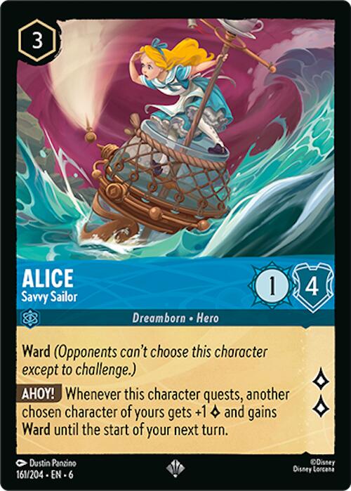 Alice - Savvy Sailor (161/204) [Azurite Sea] - The Mythic Store | 24h Order Processing