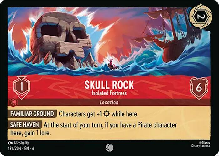 Skull Rock - Isolated Fortress (136/204) [Azurite Sea] - The Mythic Store | 24h Order Processing