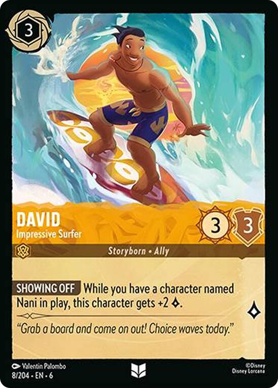 David - Impressive Surfer (8/204) [Azurite Sea] - The Mythic Store | 24h Order Processing