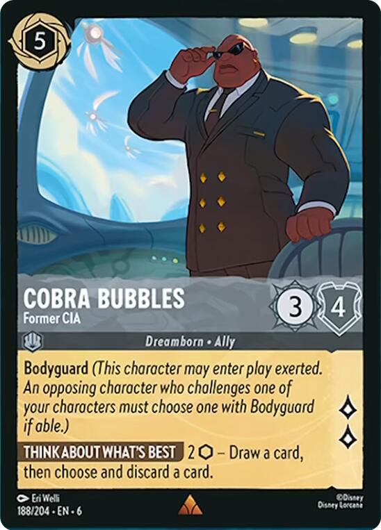 Cobra Bubbles - Former CIA (188/204) [Azurite Sea] - The Mythic Store | 24h Order Processing