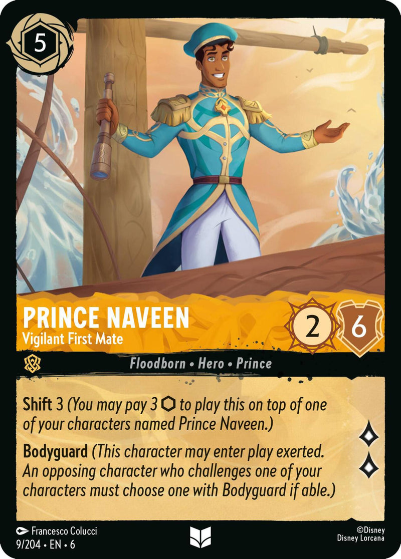 Prince Naveen - Vigilant First Mate (9/204) [Azurite Sea] - The Mythic Store | 24h Order Processing