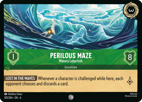 Perilous Maze - Watery Labyrinth (101/204) [Azurite Sea] - The Mythic Store | 24h Order Processing