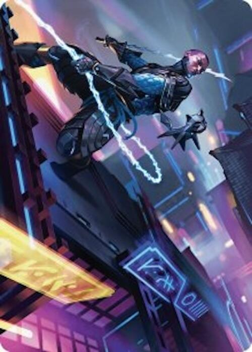 Kaito, Cunning Infiltrator Art Card (51/54) [Foundations Art Series] - The Mythic Store | 24h Order Processing