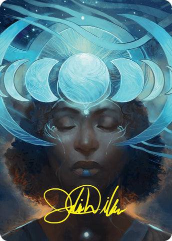 Lunar Insight Art Card (31/54) (Gold-Stamped Signature) [Foundations Art Series] - The Mythic Store | 24h Order Processing
