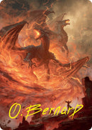 Rite of the Dragoncaller Art Card (38/54) (Gold-Stamped Signature) [Foundations Art Series] - The Mythic Store | 24h Order Processing