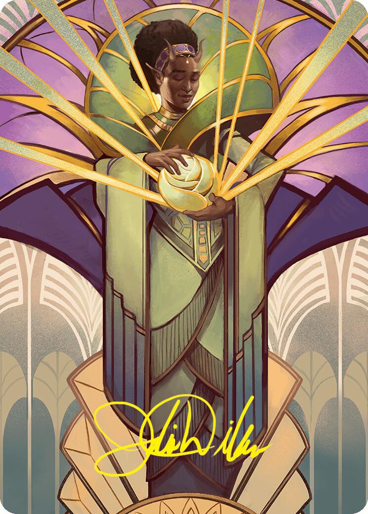 Bloom Tender Art Card (54/54) (Gold-Stamped Signature) [Foundations Art Series] - The Mythic Store | 24h Order Processing
