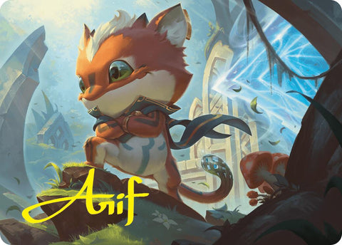 Loot, Exuberant Explorer Art Card (12/54) (Gold-Stamped Signature) [Foundations Art Series] - The Mythic Store | 24h Order Processing