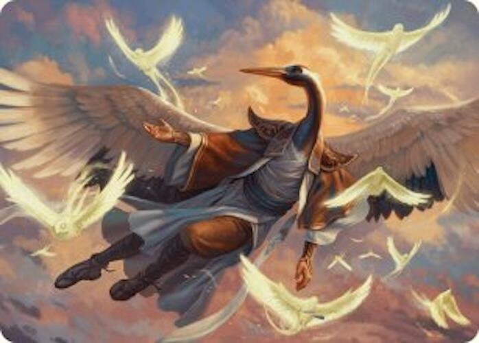 Kykar, Zephyr Awakener Art Card (16/54) [Foundations Art Series] - The Mythic Store | 24h Order Processing