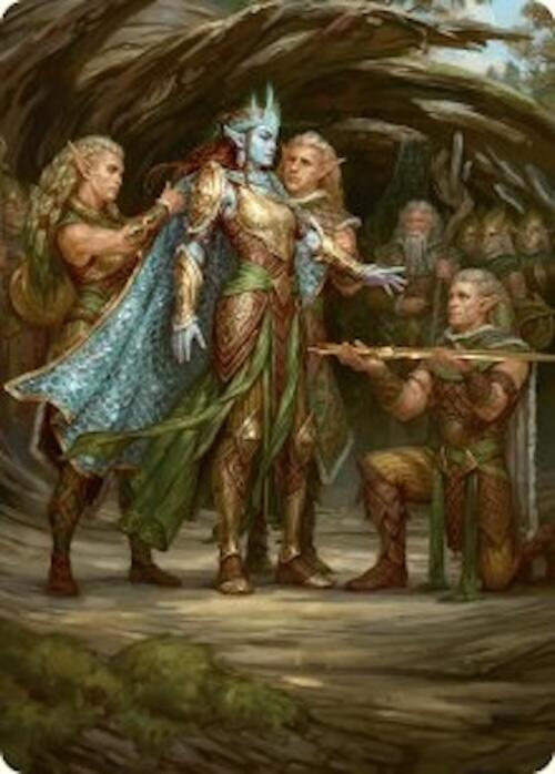Lathril, Blade of the Elves Art Card (48/54) [Foundations Art Series] - The Mythic Store | 24h Order Processing
