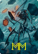 Scrawling Crawler Art Card (50/54) (Gold-Stamped Signature) [Foundations Art Series] - The Mythic Store | 24h Order Processing