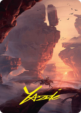 Mountain Art Card (24/54) (Gold-Stamped Signature) [Foundations Art Series] - The Mythic Store | 24h Order Processing