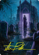 Swamp Art Card (23/54) (Gold-Stamped Signature) [Foundations Art Series] - The Mythic Store | 24h Order Processing