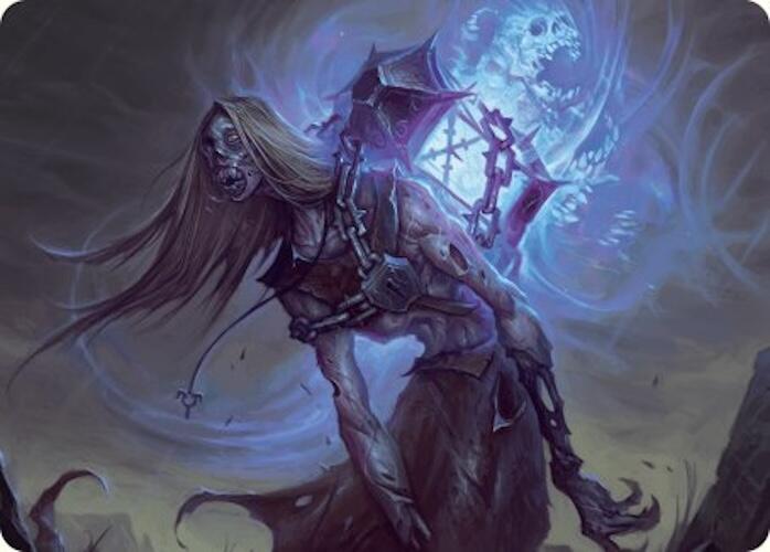 Soul-Shackled Zombie Art Card (9/54) [Foundations Art Series] - The Mythic Store | 24h Order Processing