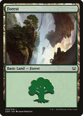 Forest (33) [Duel Decks: Nissa vs. Ob Nixilis] - The Mythic Store | 24h Order Processing