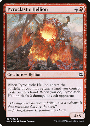 Pyroclastic Hellion [Zendikar Rising] - The Mythic Store | 24h Order Processing