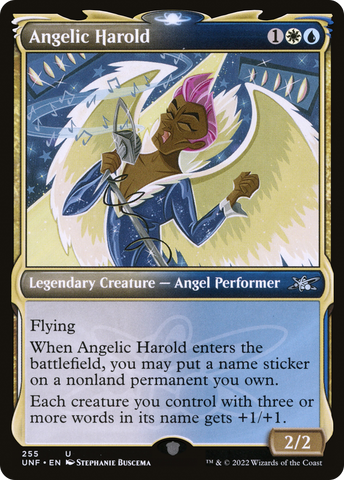 Angelic Harold (Showcase) [Unfinity] - The Mythic Store | 24h Order Processing