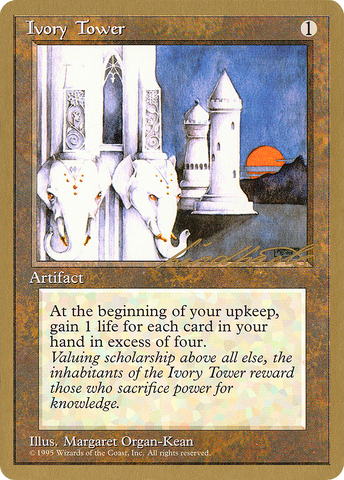Ivory Tower (Leon Lindback) [Pro Tour Collector Set] - The Mythic Store | 24h Order Processing