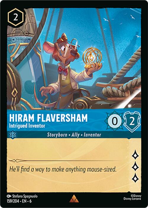 Hiram Flaversham - Intrigued Inventor (159/204) [Azurite Sea] - The Mythic Store | 24h Order Processing