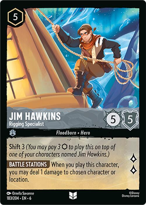 Jim Hawkins - Rigging Specialist (183/204) [Azurite Sea] - The Mythic Store | 24h Order Processing