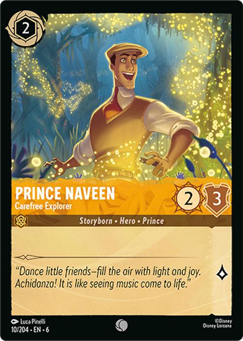 Prince Naveen - Carefree Explorer (10/204) [Azurite Sea] - The Mythic Store | 24h Order Processing