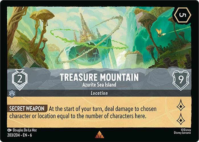 Treasure Mountain - Azurite Sea Island (203/204) [Azurite Sea] - The Mythic Store | 24h Order Processing