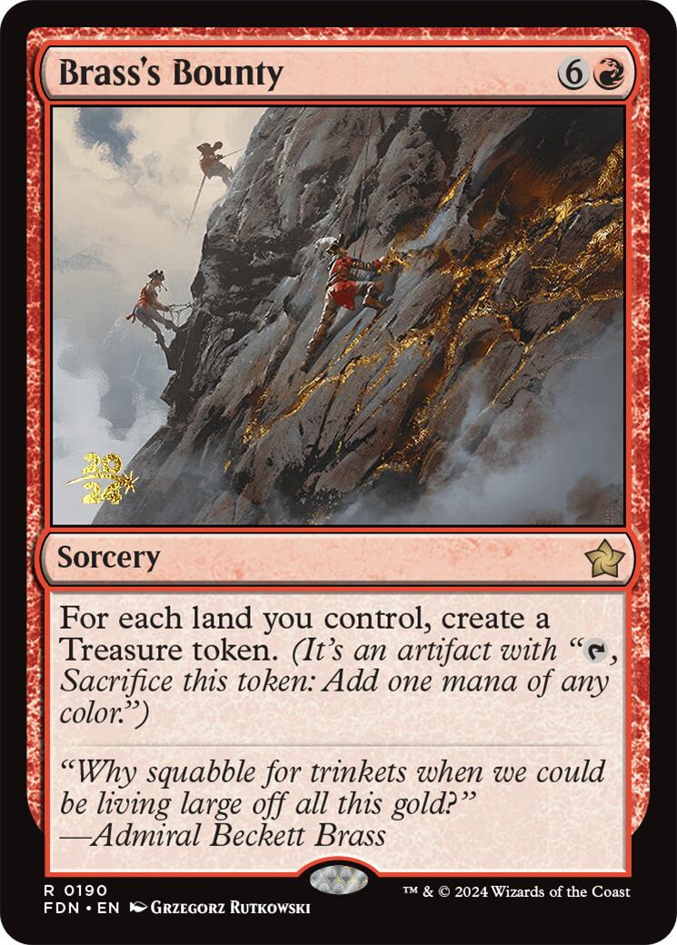 Brass's Bounty [Foundations Prerelease Promos] - The Mythic Store | 24h Order Processing