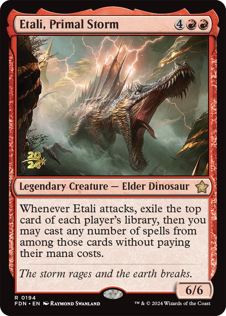 Etali, Primal Storm [Foundations Prerelease Promos] - The Mythic Store | 24h Order Processing