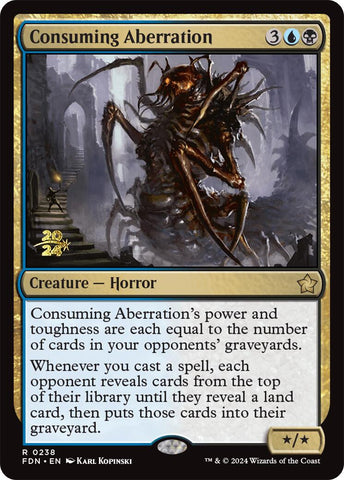 Consuming Aberration [Foundations Prerelease Promos] - The Mythic Store | 24h Order Processing