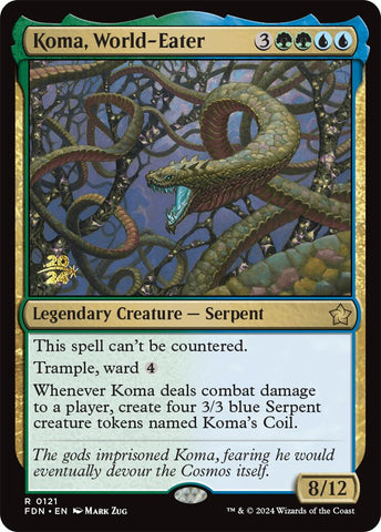 Koma, World-Eater [Foundations Prerelease Promos] - The Mythic Store | 24h Order Processing