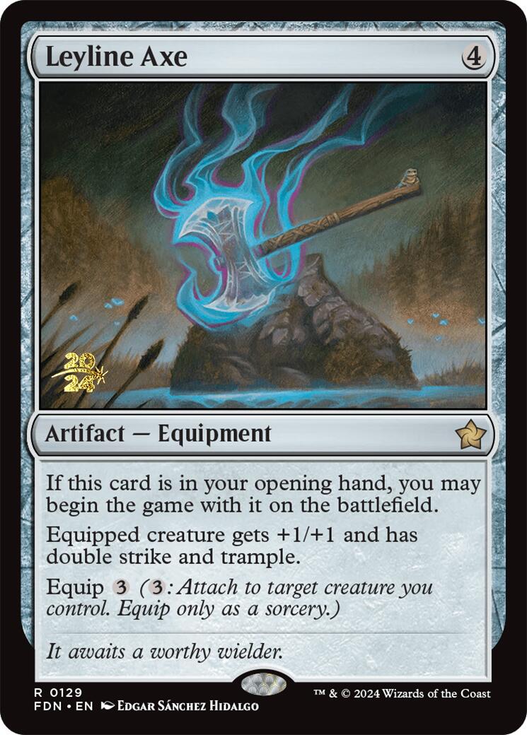 Leyline Axe [Foundations Prerelease Promos] - The Mythic Store | 24h Order Processing