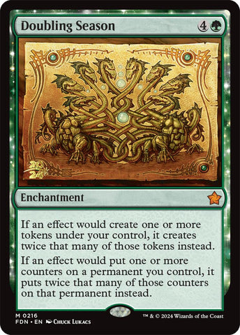 Doubling Season [Foundations Prerelease Promos] - The Mythic Store | 24h Order Processing