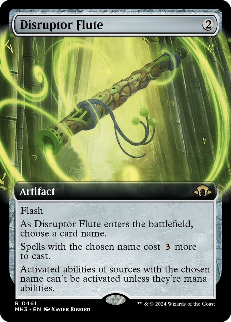 Disruptor Flute (Extended Art) [Modern Horizons 3] - The Mythic Store | 24h Order Processing