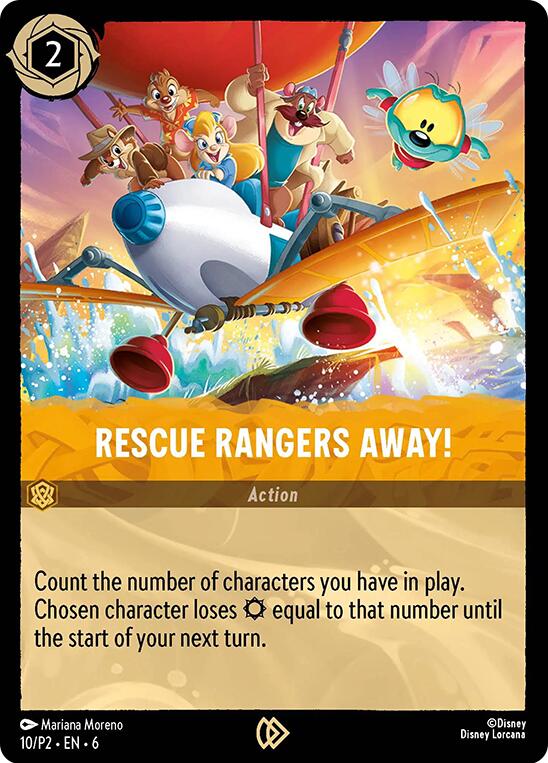 Rescue Rangers Away! (10/P2) [Promo Cards] - The Mythic Store | 24h Order Processing