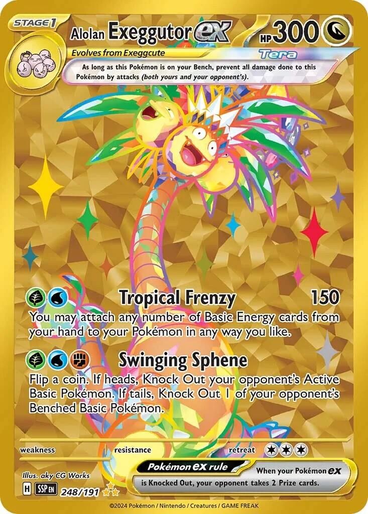 Alolan Exeggutor ex (248/191) [Scarlet & Violet: Surging Sparks] - The Mythic Store | 24h Order Processing