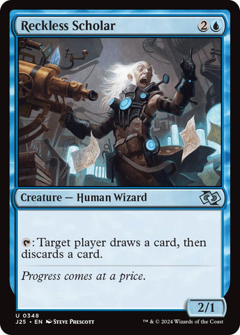 Reckless Scholar [Foundations Jumpstart] - The Mythic Store | 24h Order Processing